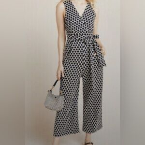 NWTAnthropologie Eva Franco Masha Abstract Knit Jumpsuit SZ Medium